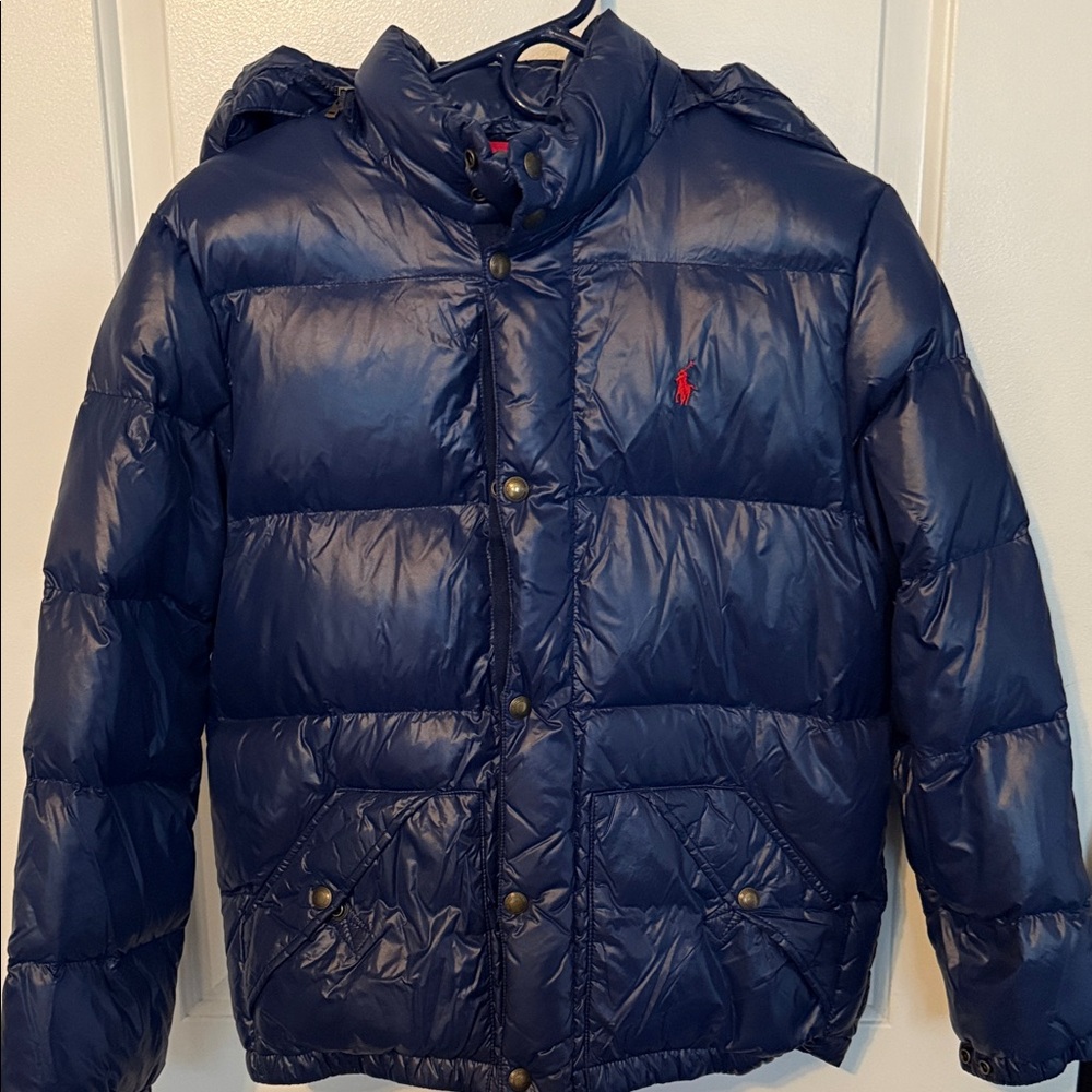 Polo Ralph Lauren Navy Blue boys Puffer Jacket